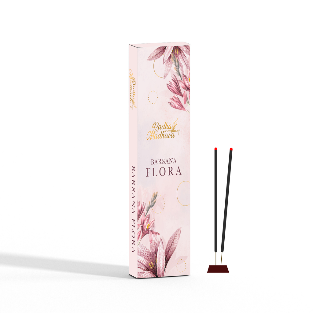 Barsana Flower Premium Agarabatti – Long Lasting Spiritual Fragrance