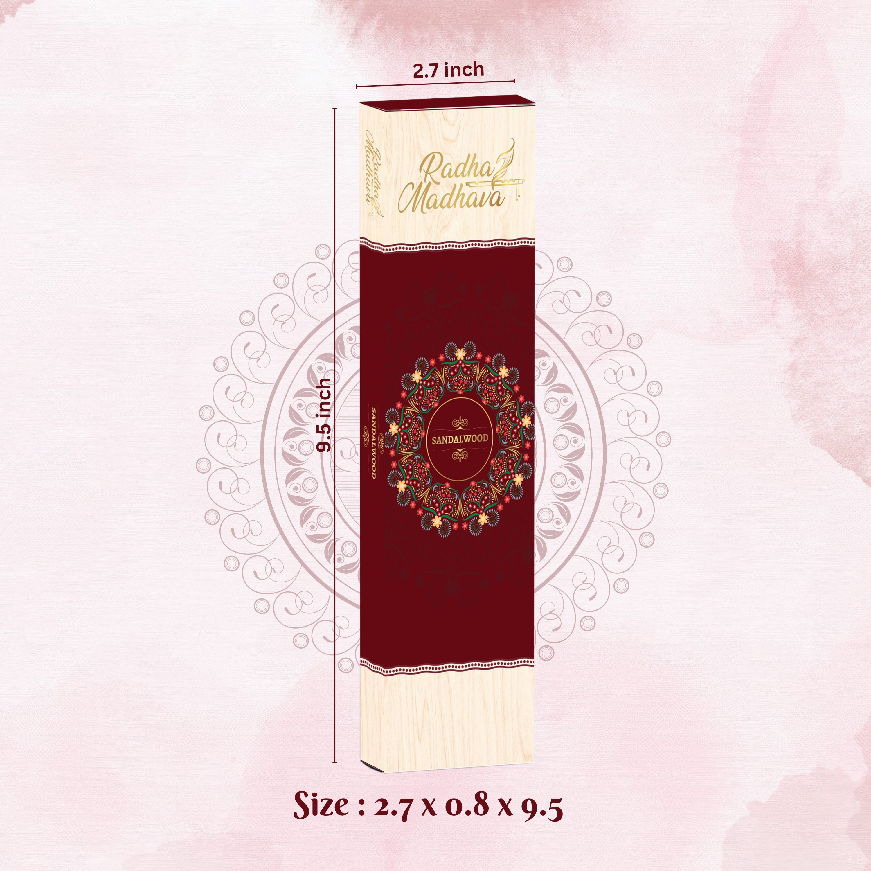 Sandal Devotional Agarbatti 100 Gms for Home & Temple Worship