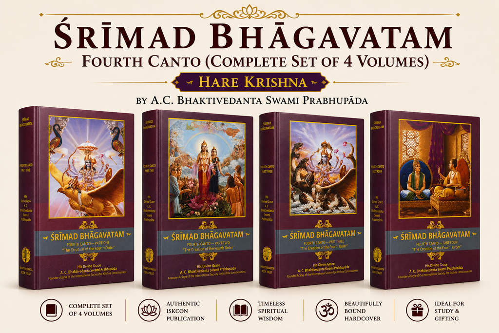 Srimad Bhagavatam – Full English 44-Volume Set by His Divine Grace A.C. Bhaktivedanta Swami Prabhupāda