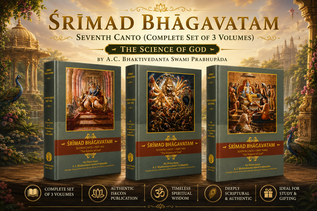 Srimad Bhagavatam – Full English 44-Volume Set by His Divine Grace A.C. Bhaktivedanta Swami Prabhupāda
