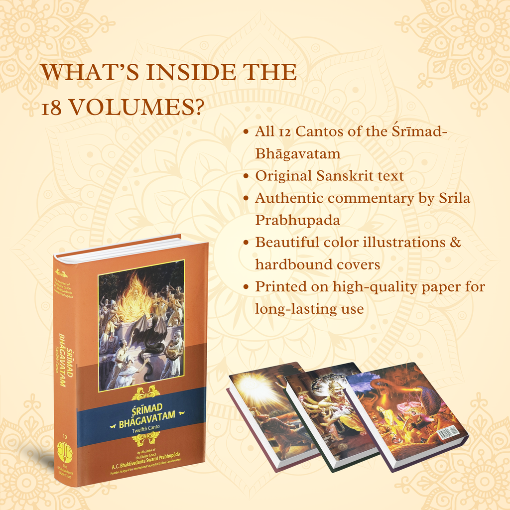 Srimad Bhagavatam Set – Complete Collection | Srila Prabhupada Books in Multiple Languages