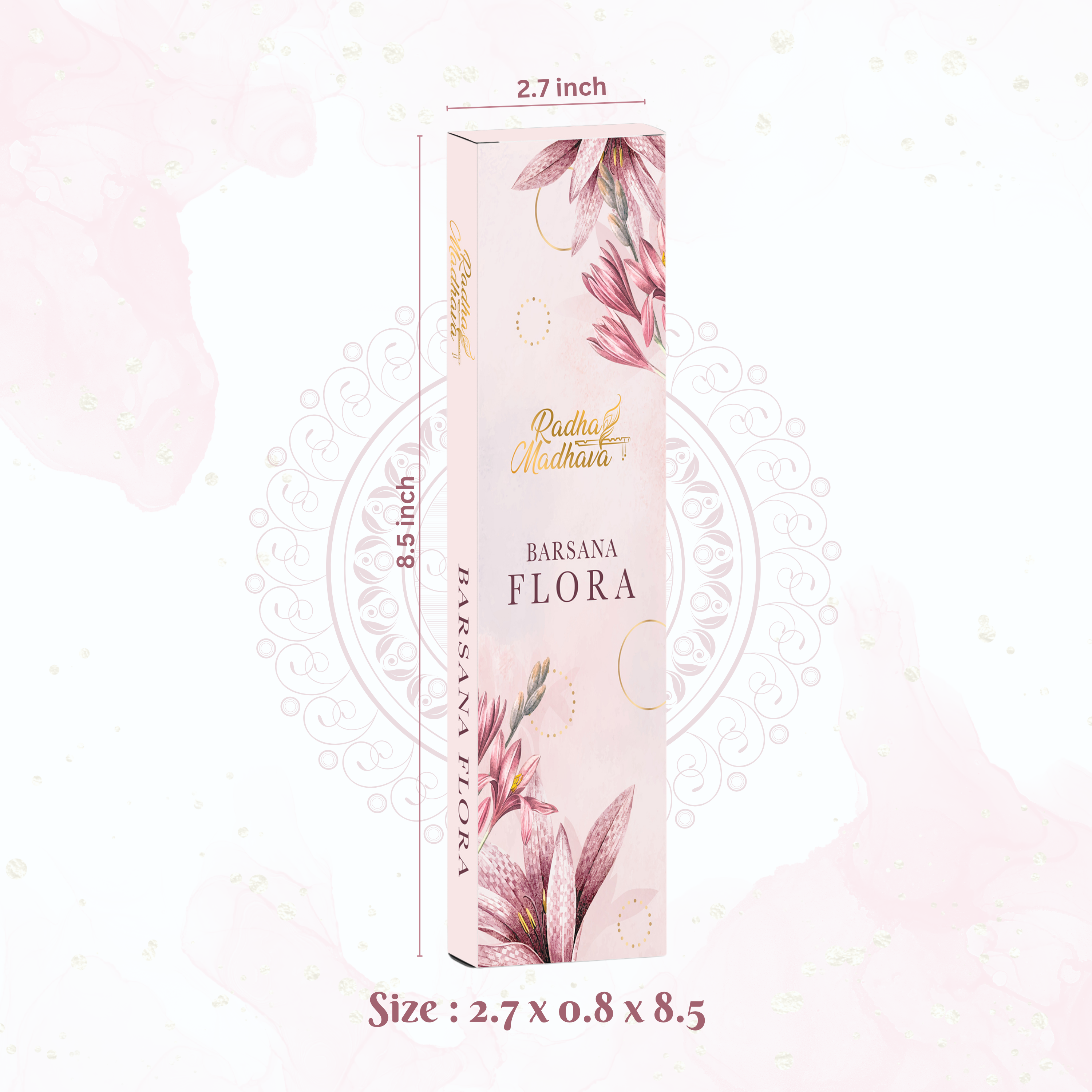 Barsana Flower Premium Agarabatti – Long Lasting Spiritual Fragrance