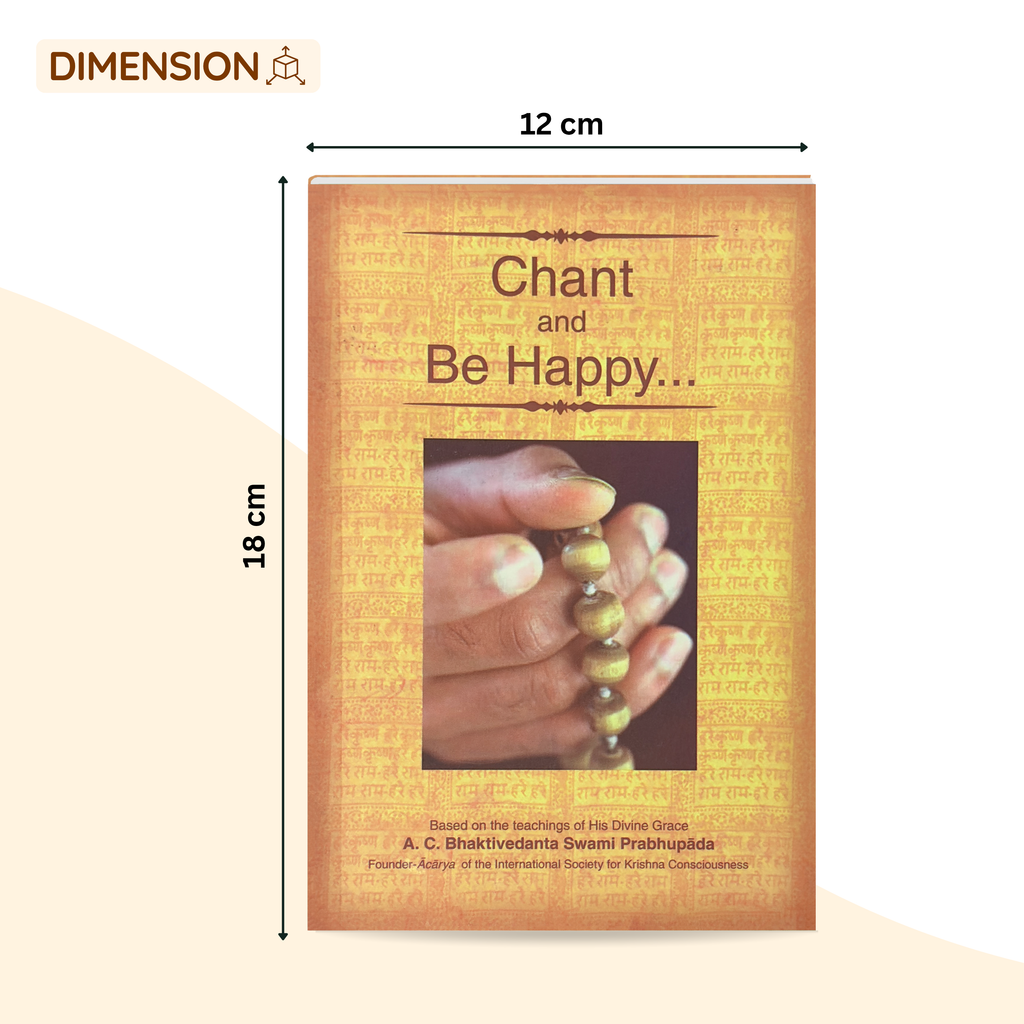 Chant and Be Happy English Book | Srila Prabhupada | ISKCON Book