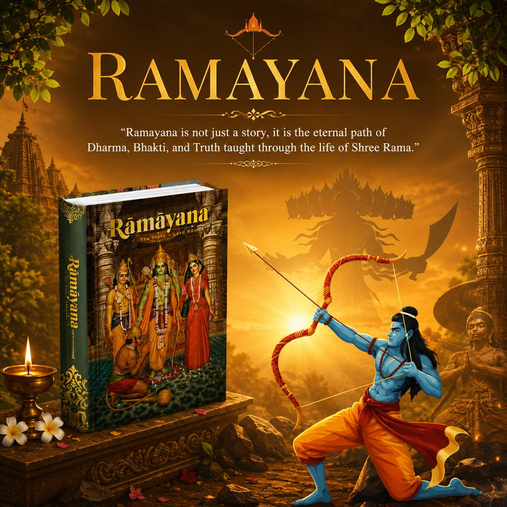 Rāmāyaṇa – The Story of Lord Rāma – Multi Language Book