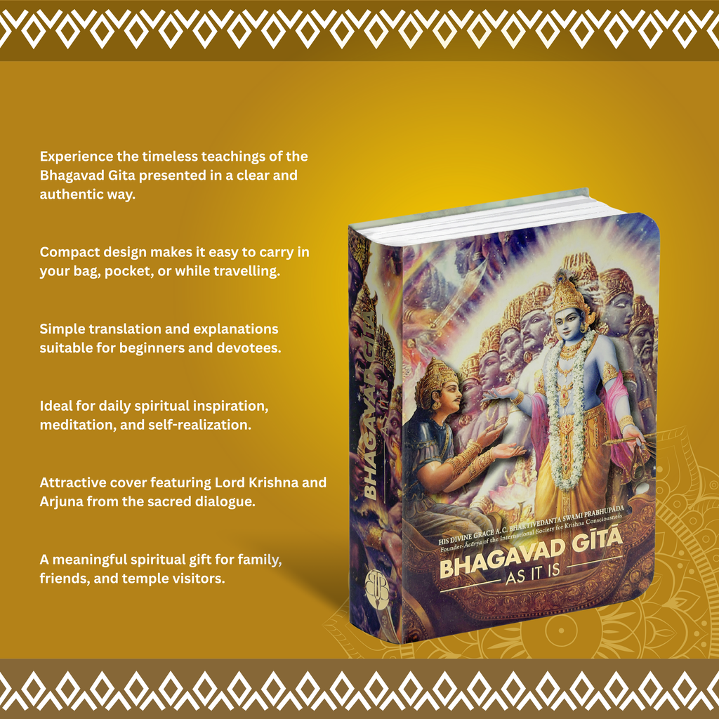 Pocket Size Bhagavad-gītā As It Is – Available in Multiple Languages