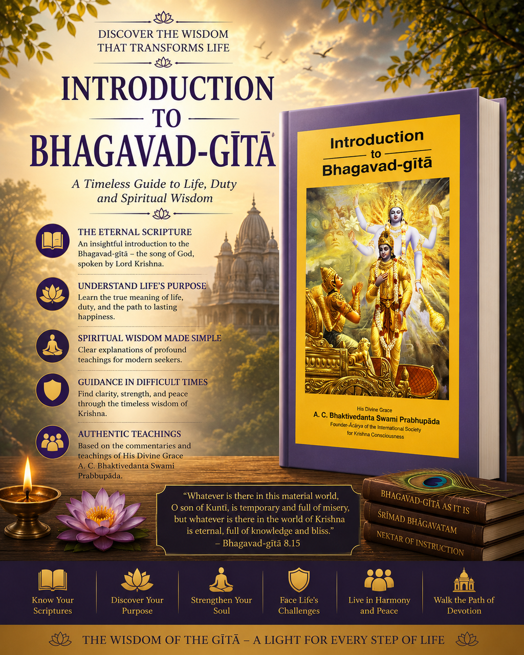 Introduction to Bhagavad Gita by Srila Prabhupada | ISKCON Book