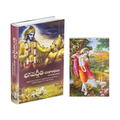 Telugu Bhagavad Gita & Krishna The Reservoir of Pleasure Combo Book Set