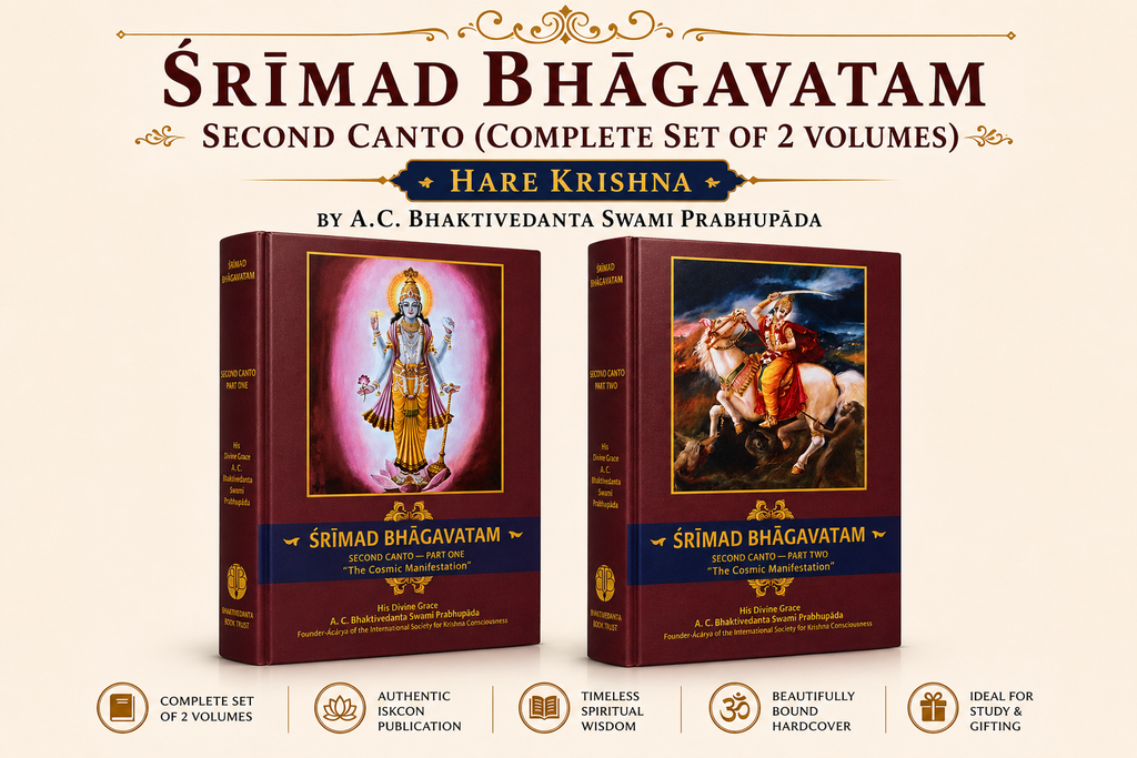 Srimad Bhagavatam – Full English 44-Volume Set by His Divine Grace A.C. Bhaktivedanta Swami Prabhupāda